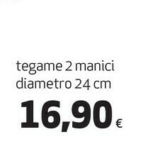 Coop Coop Tegame 2 Manici Diametro 24 Cm offerta
