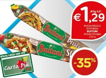 Crai Buitoni Pasta sfoglia offerta