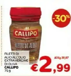 Crai Callipo Alici offerta