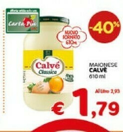 Crai Calvè Maionese offerta