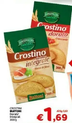 Crai Buitoni Crostini offerta
