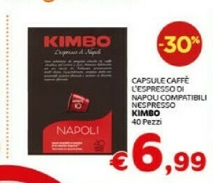 Crai Kimbo Cialde caffè offerta