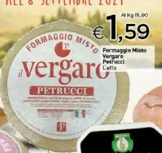 Crai Petrucci Caciotta offerta