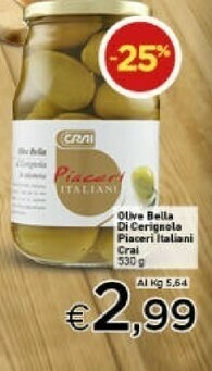 Crai Olive offerta