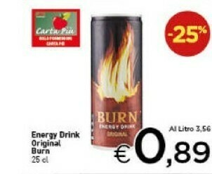 Crai Burn Energy drink offerta