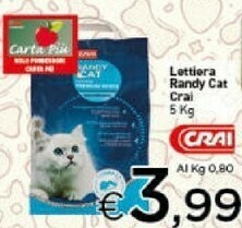 Crai Cibo per gatti offerta