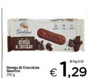 Crai Gentilini Biscotti offerta