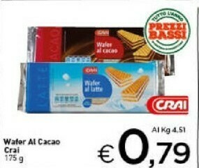 Crai Wafer offerta