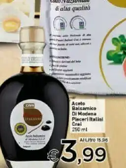 Crai Casa Modena Aceto balsamico offerta