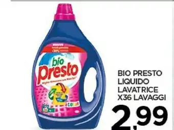 Despar Presto Detersivo lavatrice offerta