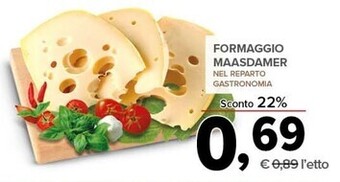 Todis Formaggio maasdamer offerta