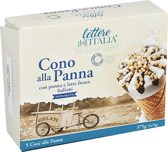 5 coni alla panna