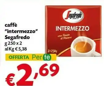 Pam Segafredo Caffe "intermezzo" offerta