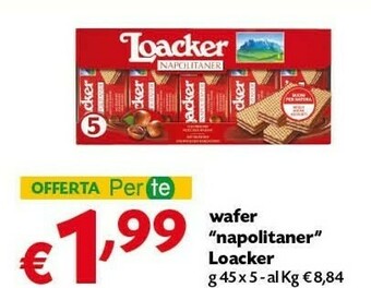 Pam Loacker Wafer Napolitaner offerta