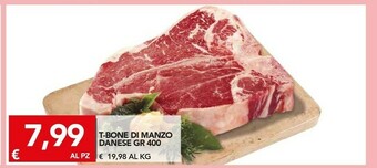 TuoDi T-bone Di Manzo Danese offerta