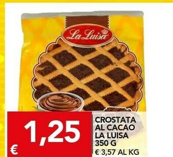 TuoDi La luisa Crostata Alla Crema Di Cacao 350 G(ml) offerta