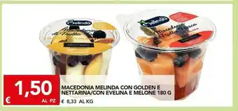 TuoDi Melinda Macedonia Con Golden E Nettarina / Con Evelina E Melone 180 G offerta