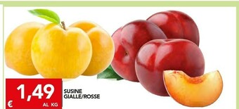 TuoDi Susine Gialle/rosse offerta