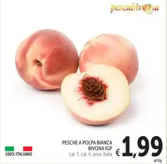Spazio Conad PESCHE A POLPA BIANCA BIVONA IGP offerta