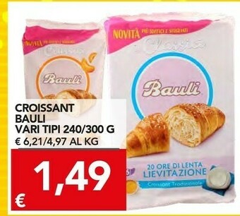 TuoDi Bauli Il Croissant 5 Cereali Con Zucchero Di Canna 240 G(ml) offerta