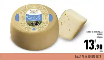 Conad CACIOTTA NURSINELLA NORCIA offerta