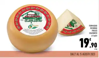 Conad FORMAGGIO PECORINO FRESCO COLFIORITO offerta