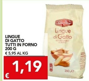 Tutti In Forno Lingue Di Gatto