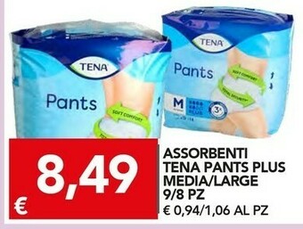 TuoDi Tena Assorbenti Pants Plus offerta