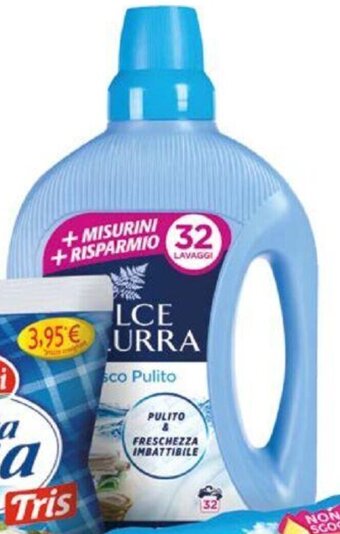 Ekom DETERSIVO PER LAVATRICE FELCE AZZURRA FRESCO PULITO 32 LAVAGGI LT 1,76 offerta