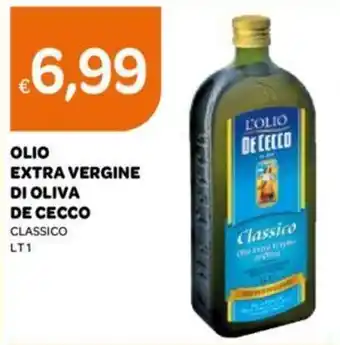 Ekom OLIO EXTRA VERGINE DI OLIVA DE CECCO CLASSICO LT1 offerta