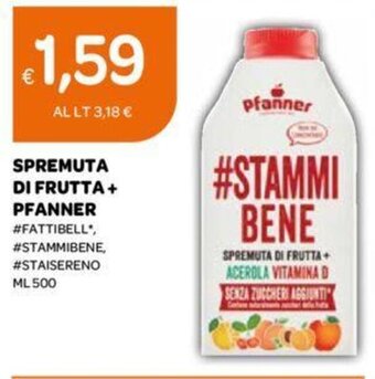 Ekom SPREMUTA DI FRUTTA + PFANNER ML 500 offerta