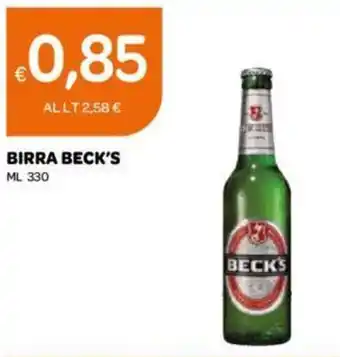 Ekom BIRRA BECK'S ML 330 offerta
