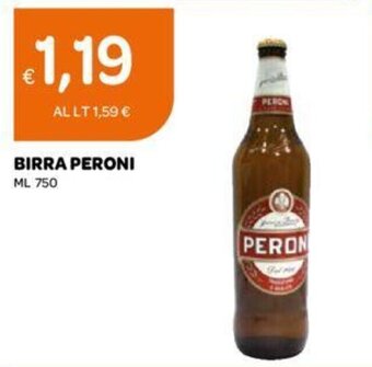 Ekom BIRRA PERONI ML 750 offerta