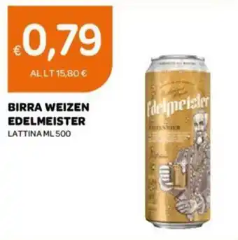 Ekom BIRRA WEIZEN EDELMEISTER LATTINA ML 500 offerta