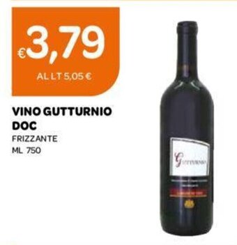 Ekom VINO GUTTURNIO DOC FRIZZANTE ML 750 offerta