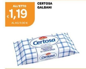 Ekom CERTOSA GALBANI offerta
