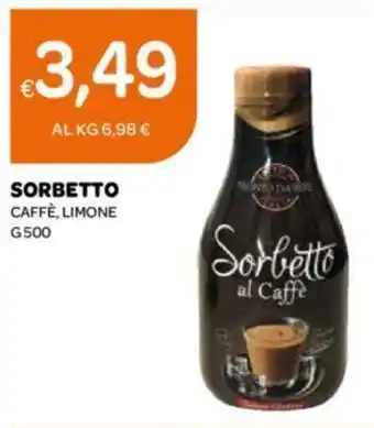 Ekom SORBETTO CAFFÈ, LIMONE G 500 offerta