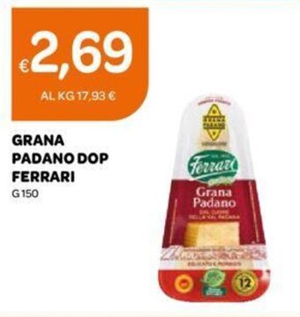 Ekom GRANA PADANO DOP FERRARI G 150 offerta