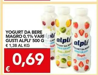 TuoDi Alplì Yogurt Da Bere Fragola offerta