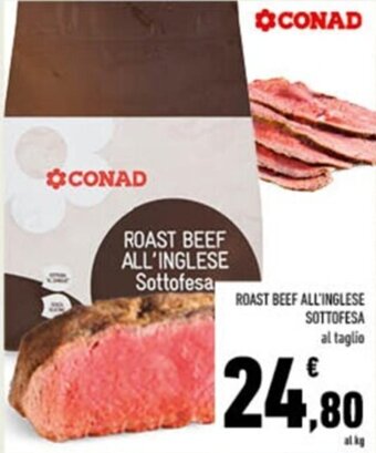 Conad ROAST BEEF ALL'INGLESE SOTTOFESA offerta