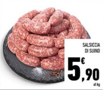 Conad SALSICCIA DI SUINO offerta