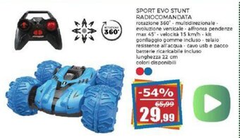 Happy Casa SPORT EVO STUNT RADIOCOMANDATA offerta