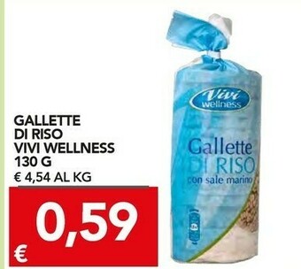 TuoDi Vivi Wellness - Gallette Di Riso Con Sale Marino 130 G(ml) offerta
