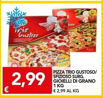 TuoDi Gioielli di grano Pizza surgelata offerta
