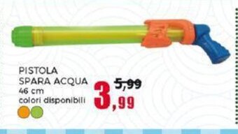 Happy Casa PISTOLA SPARA ACQUA 46 cm offerta