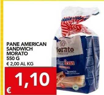 TuoDi Morato Pane American Sandwich offerta