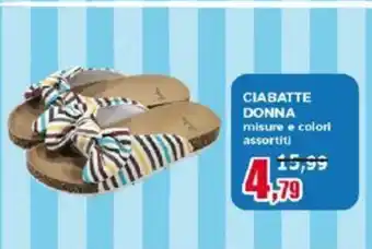 CIABATTE DONNA misure e colori assortiti
