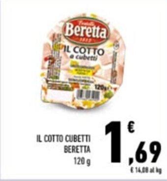 Conad IL COTTO CUBETTI BERETTA 120 g offerta