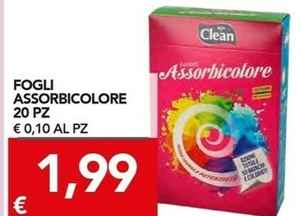 TuoDi Clean Assorbicolore Fogli offerta