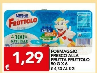 TuoDi Nestlè Fruttolo Fragola E Banana, Mela E Pera, Pesca E Albicocca 300 G(ml) offerta